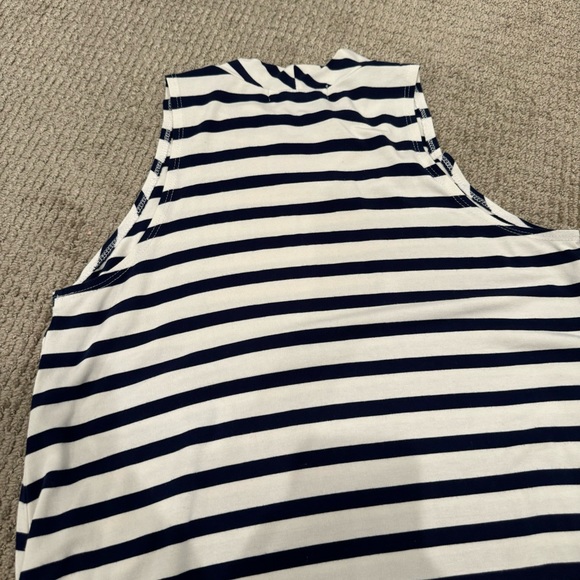 Fighting Eel Striped Swing Dress, M - Picture 2 of 5